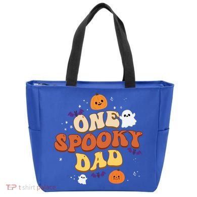 One Spooky Dad Boo Halloween Cute Family Matching Group Gift Tote Bag
