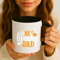 One Spooky Dad Meaningful Gift Funny Halloween Family Matching Gift Coffee Mug thumb 3