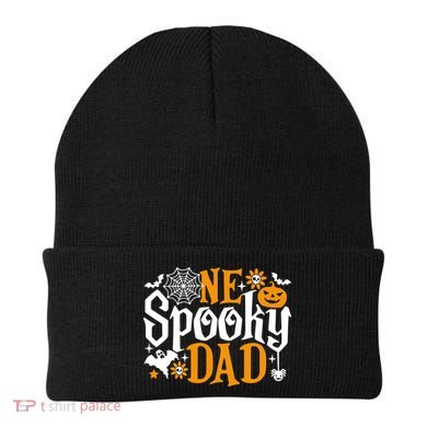 One Spooky Dad Meaningful Gift Funny Halloween Family Matching Gift Beanie