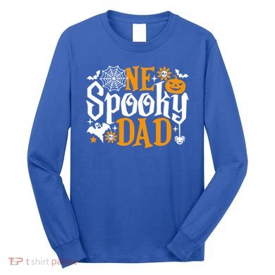 One Spooky Dad Meaningful Gift Funny Halloween Family Matching Gift Long Sleeve Shirt