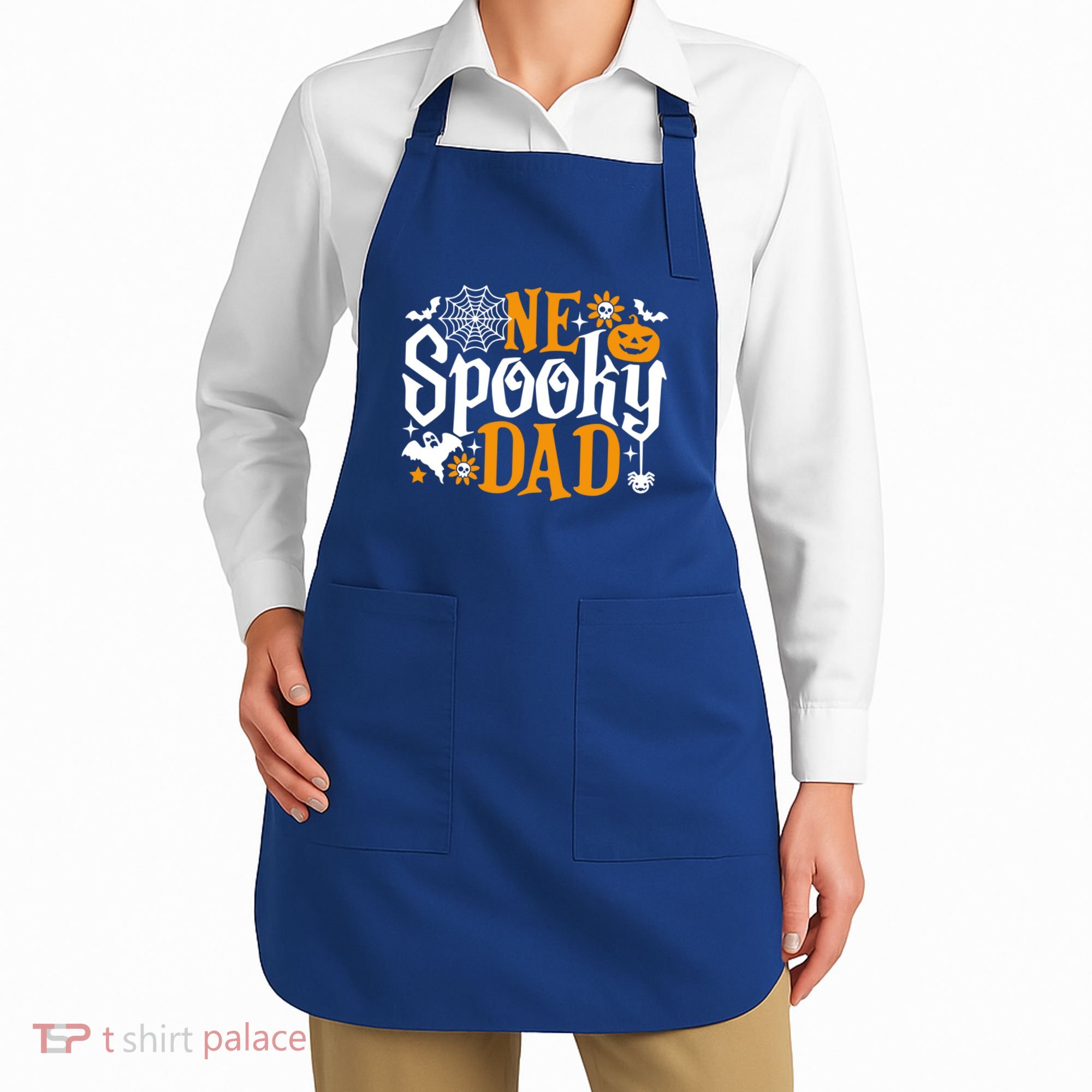 One Spooky Dad Meaningful Gift Funny Halloween Family Matching Gift Apron