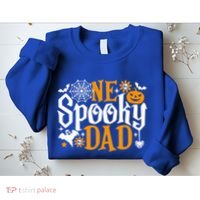 One Spooky Dad Meaningful Gift Funny Halloween Family Matching Gift Sweatshirt thumb 2