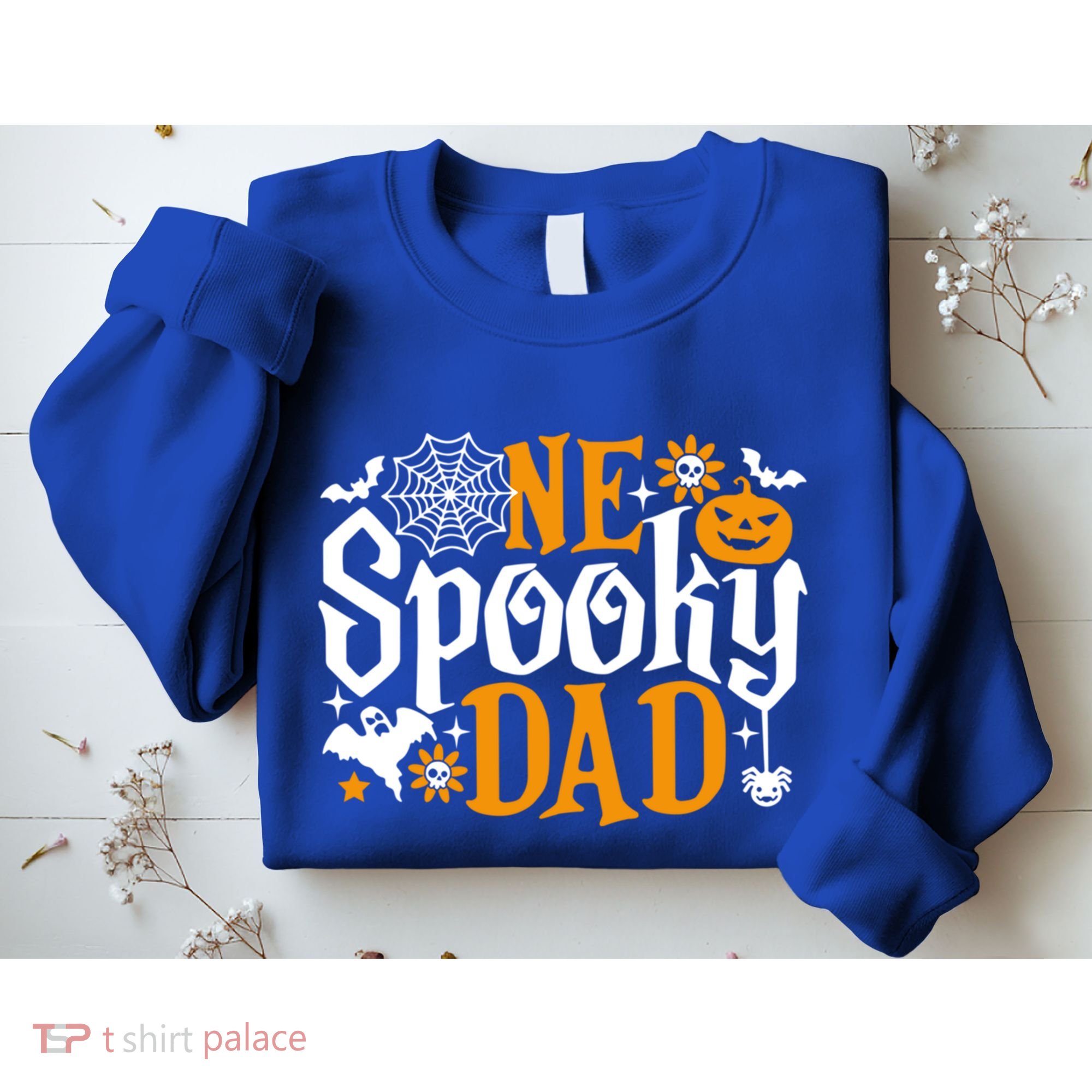 One Spooky Dad Meaningful Gift Funny Halloween Family Matching Gift Sweatshirt