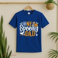 One Spooky Dad Meaningful Gift Funny Halloween Family Matching Gift T-Shirt thumb 2