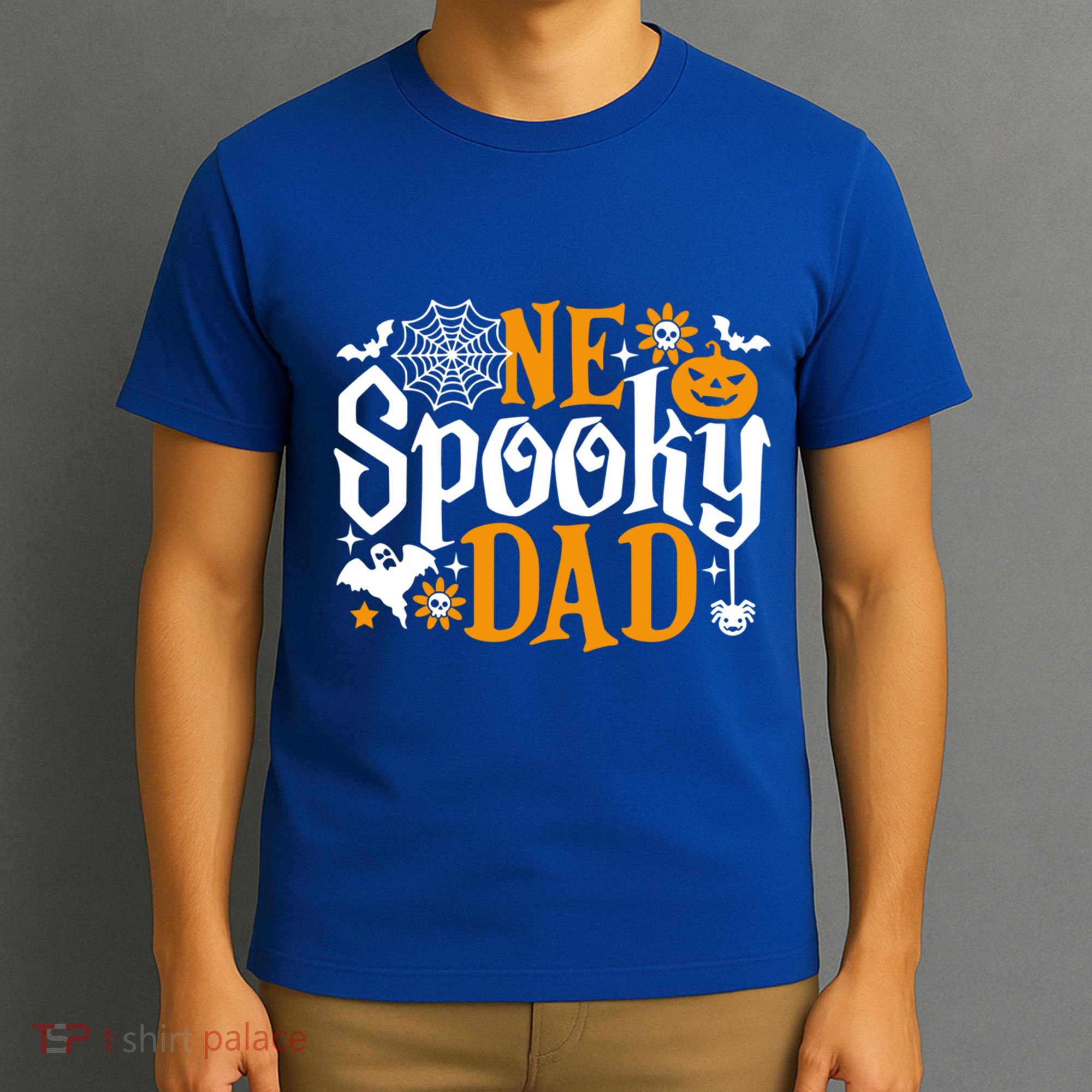 One Spooky Dad Meaningful Gift Funny Halloween Family Matching Gift T-Shirt
