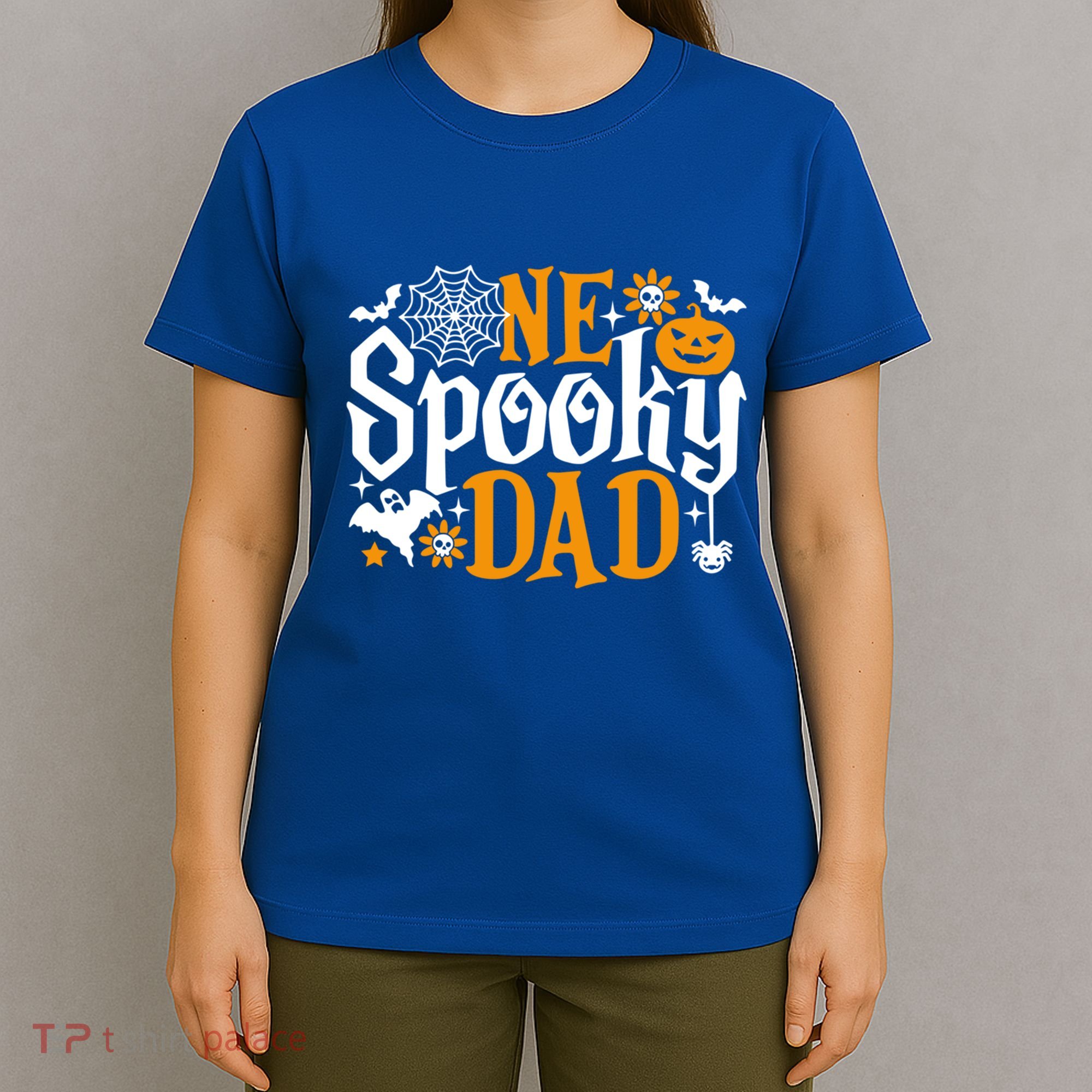 One Spooky Dad Meaningful Gift Funny Halloween Family Matching Gift T-Shirt