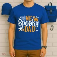 One Spooky Dad Meaningful Gift Funny Halloween Family Matching Gift T-Shirt thumb 6