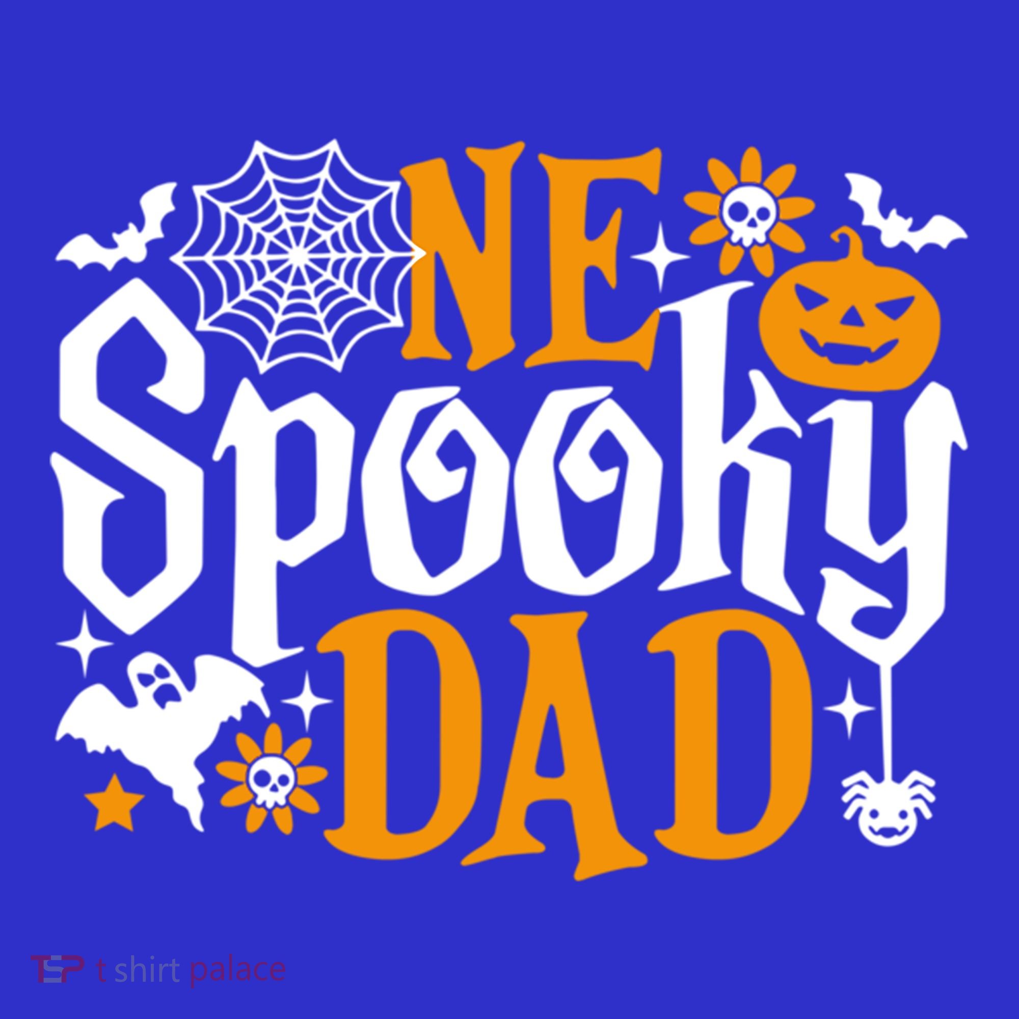One Spooky Dad Meaningful Gift Funny Halloween Family Matching Gift T-Shirt