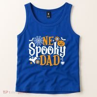 One Spooky Dad Meaningful Gift Funny Halloween Family Matching Gift Tank Top thumb 2