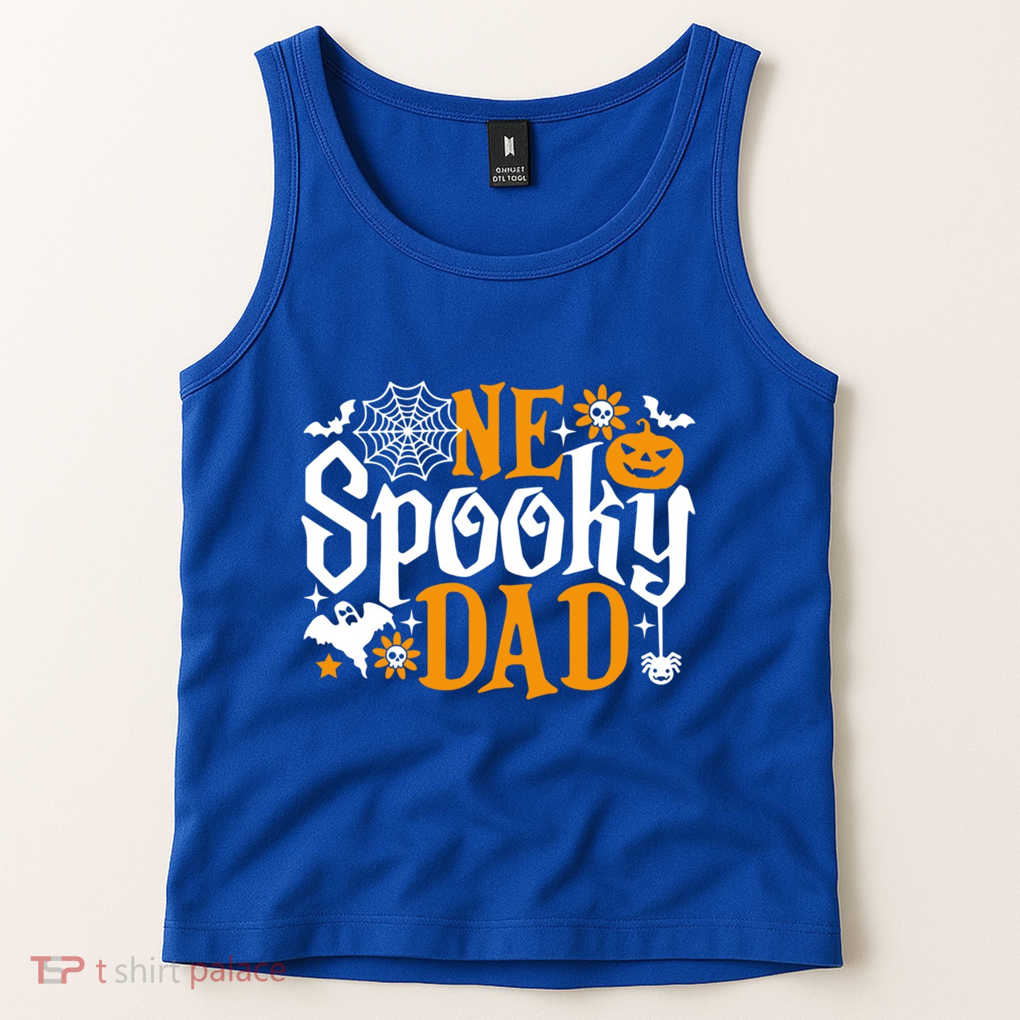 One Spooky Dad Meaningful Gift Funny Halloween Family Matching Gift Tank Top