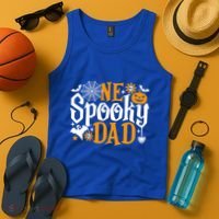 One Spooky Dad Meaningful Gift Funny Halloween Family Matching Gift Tank Top thumb 4