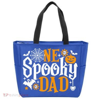 One Spooky Dad Meaningful Gift Funny Halloween Family Matching Gift Tote Bag