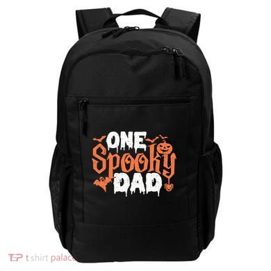 One Spooky Dad Funny Halloween Gifts For Daddy / Father Backpack