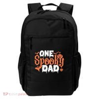 One Spooky Dad Funny Halloween Gifts For Daddy / Father Backpack thumb 0
