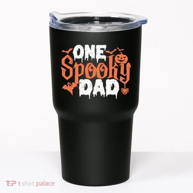 One Spooky Dad Funny Halloween Gifts For Daddy / Father Tumbler
