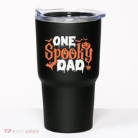One Spooky Dad Funny Halloween Gifts For Daddy / Father Tumbler thumb 0
