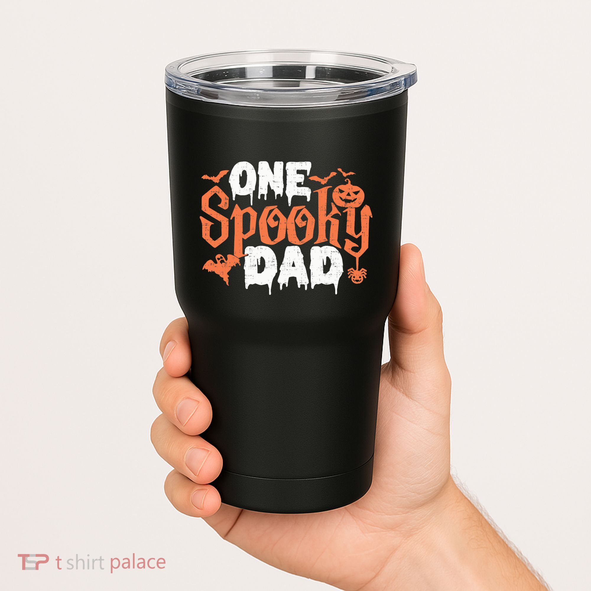 One Spooky Dad Funny Halloween Gifts For Daddy / Father Tumbler