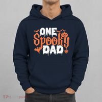 One Spooky Dad Funny Halloween Gifts For Daddy / Father Hoodie thumb 0