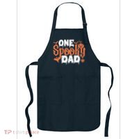 One Spooky Dad Funny Halloween Gifts For Daddy / Father Apron thumb 0