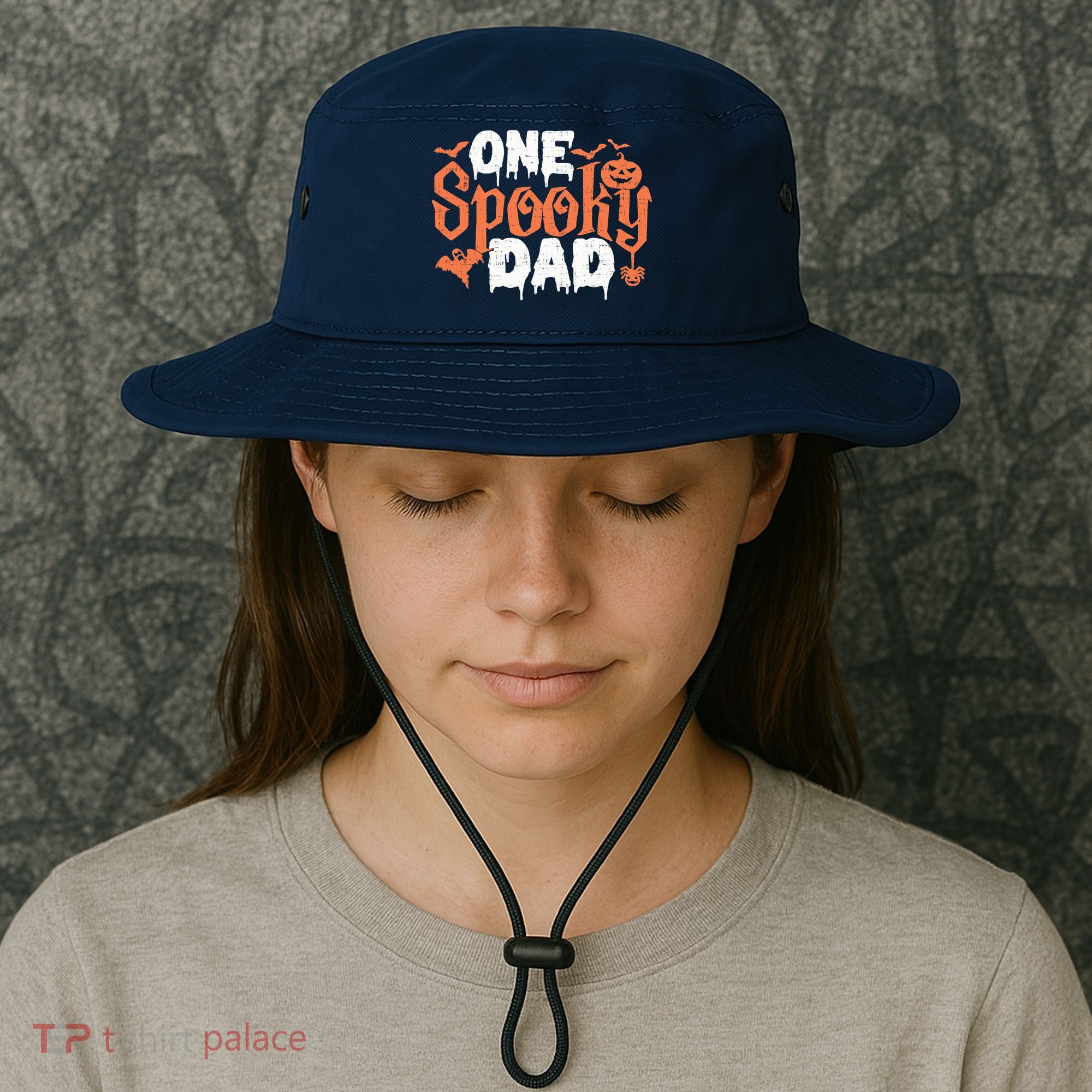 One Spooky Dad Funny Halloween Gifts For Daddy / Father Bucket Hat