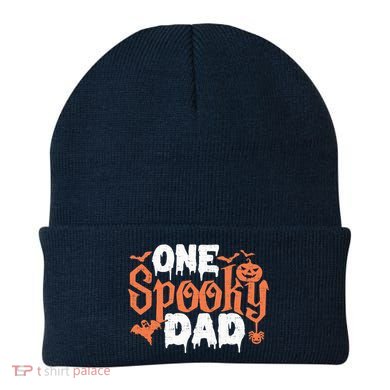 One Spooky Dad Funny Halloween Gifts For Daddy / Father Beanie