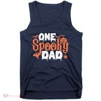 One Spooky Dad Funny Halloween Gifts For Daddy / Father Tank Top thumb 0