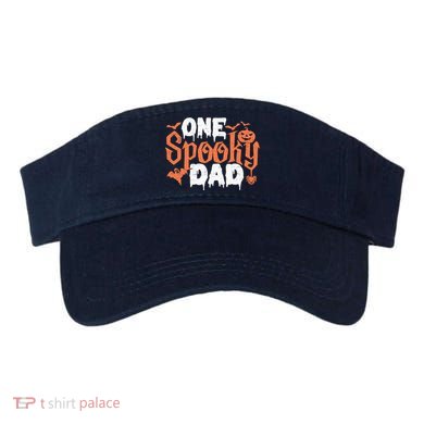 One Spooky Dad Funny Halloween Gifts For Daddy / Father Visor