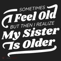 Older Sister Funny Beanie thumb 2