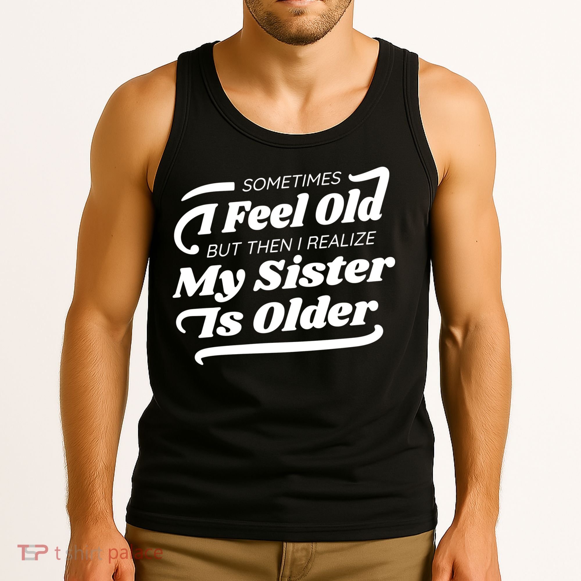 Older Sister Funny Tank Top