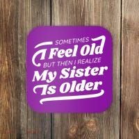 Older Sister Funny Coaster thumb 0