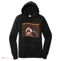 Opossum Screaming Funny Possum Trash Cat Meme Women's Hoodie thumb 0