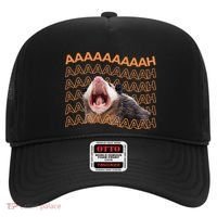 Opossum Screaming Funny Possum Trash Cat Meme Hat thumb 0