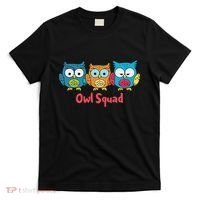 Owl Squad For Owl Lover Cool Owl T-Shirt thumb 0