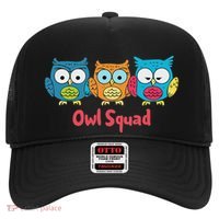 Owl Squad For Owl Lover Cool Owl Hat thumb 0