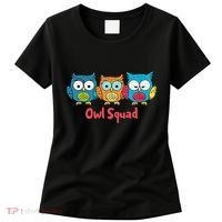 Owl Squad For Owl Lover Cool Owl Women's T-Shirt thumb 0