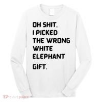 Oh Shit Funny White Elephant Gifts For Adults Under 15 20 Long Sleeve Shirt thumb 0