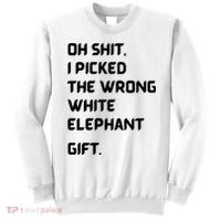 Oh Shit Funny White Elephant Gifts For Adults Under 15 20 Sweatshirt thumb 0