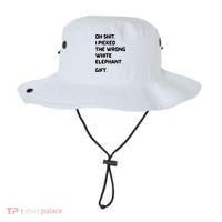 Oh Shit Funny White Elephant Gifts For Adults Under 15 20 Bucket Hat thumb 0