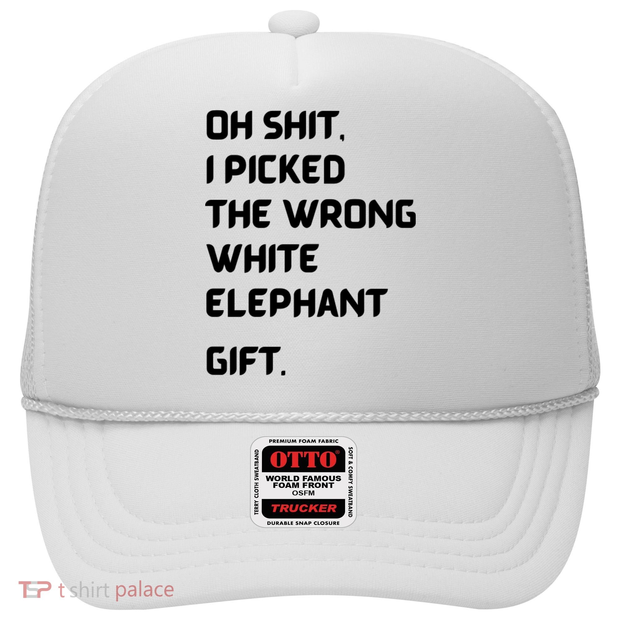 Oh Shit Funny White Elephant Gifts For Adults Under 15 20 Hat
