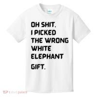 Oh Shit Funny White Elephant Gifts For Adults Under 15 20 Kids T-Shirt thumb 0