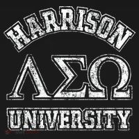 Old School Fraternity Comedy Property Harrison University Hoodie thumb 2