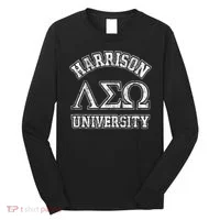 Old School Fraternity Comedy Property Harrison University Long Sleeve Shirt thumb 0