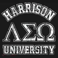 Old School Fraternity Comedy Property Harrison University Long Sleeve Shirt thumb 2