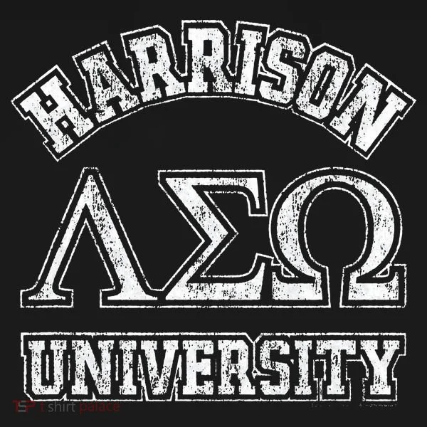 Old School Fraternity Comedy Property Harrison University Long Sleeve Shirt