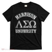 Old School Fraternity Comedy Property Harrison University T-Shirt thumb 0