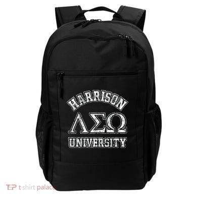 Old School Fraternity Comedy Property Harrison University Backpack
