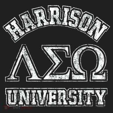 Old School Fraternity Comedy Property Harrison University Beanie