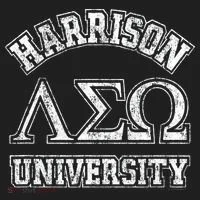 Old School Fraternity Comedy Property Harrison University Beanie thumb 2