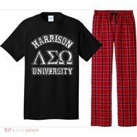Old School Fraternity Comedy Property Harrison University Pajama Set thumb 0