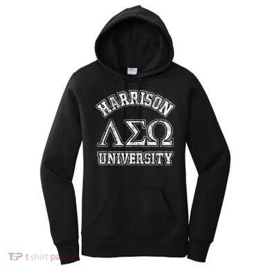 Old School Fraternity Comedy Property Harrison University Women's Hoodie